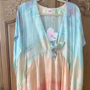 Buddy Love caftan Maxi Dress NWT M/L